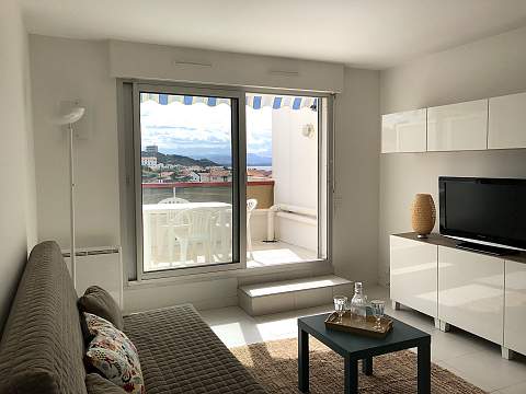 VENDU - Biarritz  - Studio vue Mer et Montagne Garage