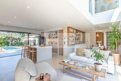 Villa contemporaine à 2 pas de la plage de la Gravière