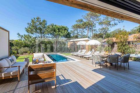 Villa contemporaine à 2 pas de la plage de la Gravière