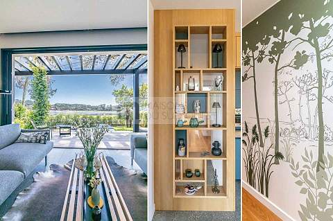 Villa au bord du lac d’Hossegor