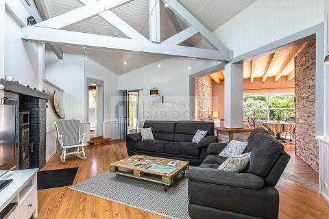 Villa de plain-pied à 50m du lac de Soustons