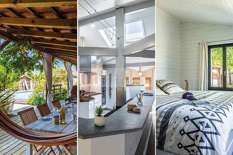 Villa de plain-pied à 50m du lac de Soustons