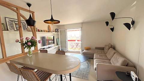 VENDU _ BIARRITZ BEAURIVAGE -  VUE MER ET MONTAGNE