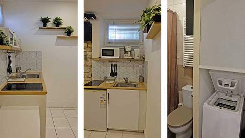 Studio 13 m2 meublé centre ville Biarritz avec parking privatif sécurisé