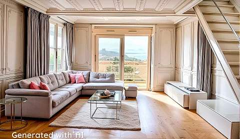 *SOUS COMPROMIS* Biarritz appartement de type 3 Bis avec vue spectaculaire et charme à réinventer