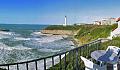 Loft vue océan avec balcon – Emplacement privilégié à Biarritz